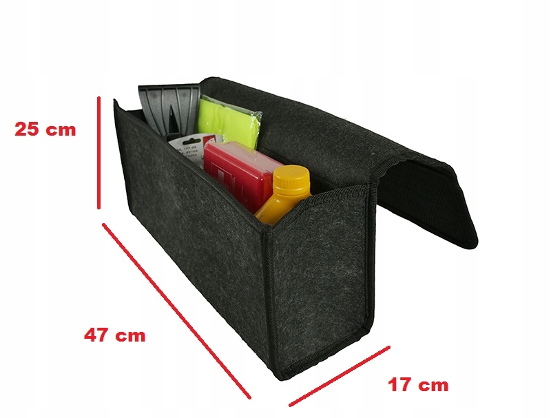 Torba do bagażnika kufer organizer 47x25x17 Rodzaj inny