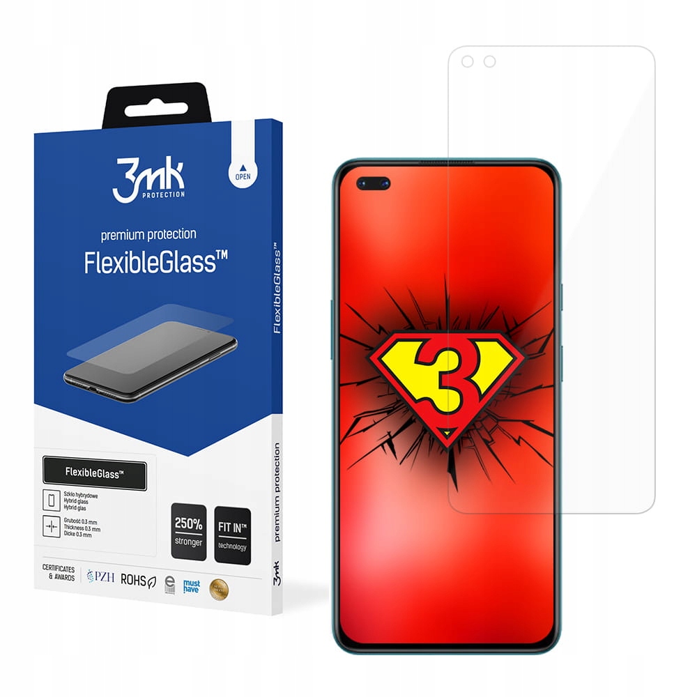 Szkło hybrydowe 3mk FlexibleGlass™ na OnePlus Nord 5G 3mk