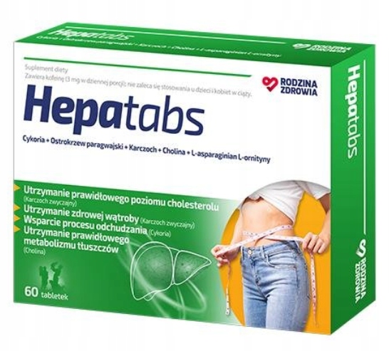 Rodzina Zdrowia Hepatabs cholina karczoch 60 tabletek