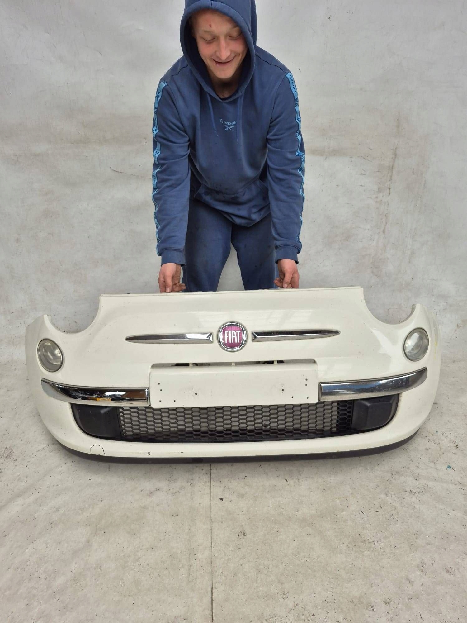 FIAT 500 07-15 bumper front front
