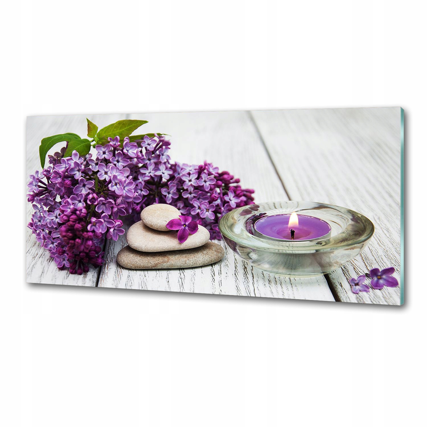 Panel do kuchyne Bez a kamene zen 125x50 Lepidlo