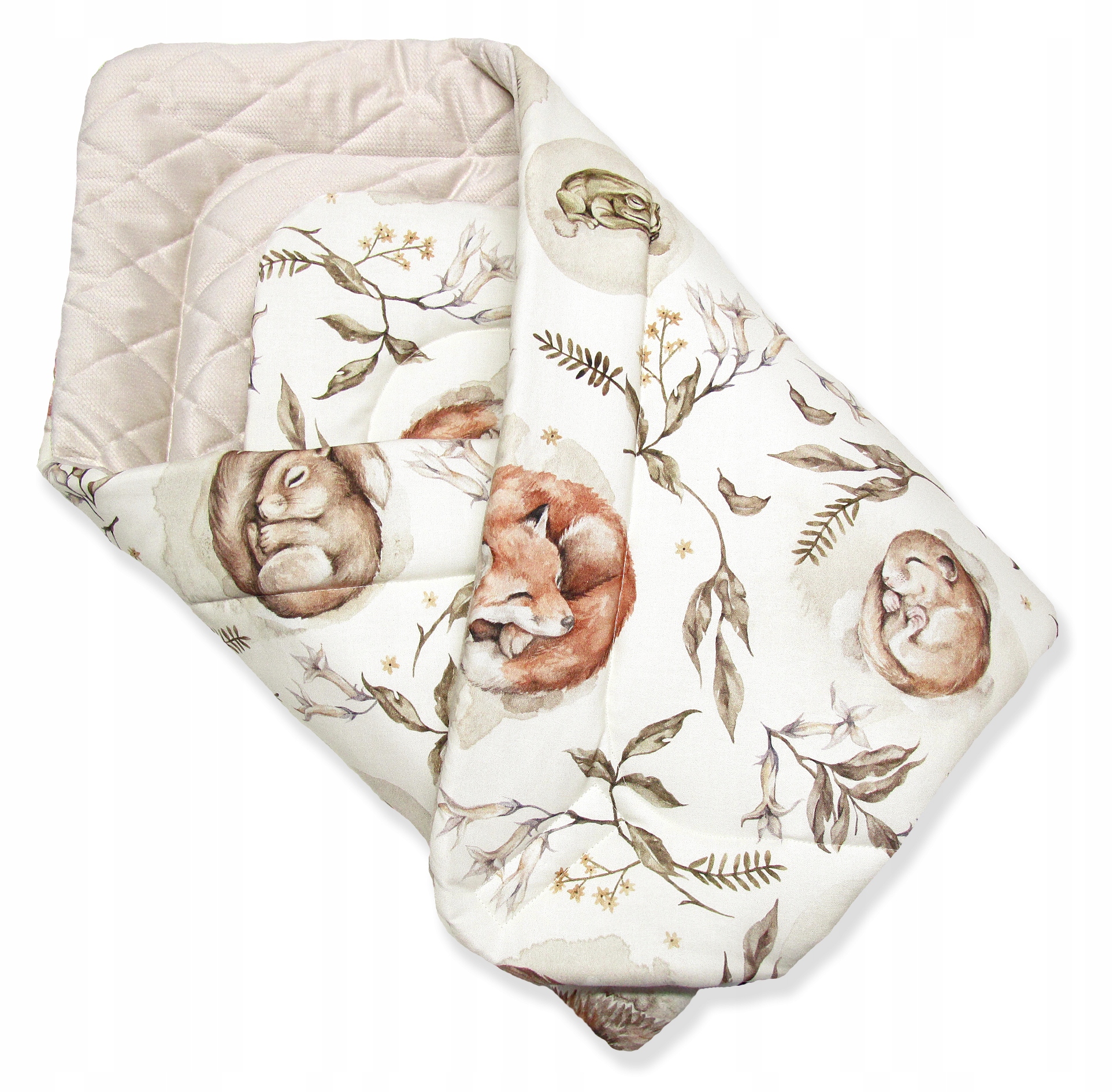 

Rożek Velvet Pikowany 75x75 Otulacz Becik Premium