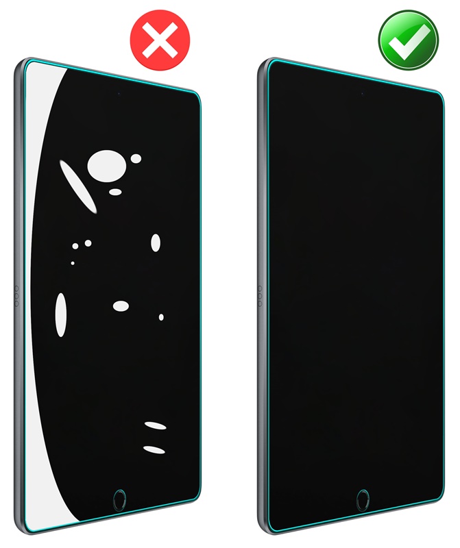 2x SZKŁO do Apple iPad 9 Gen 2021 10.2 I 8 Gen I 7 Gen hartowane 9H ZESTAW Dedykowana marka Apple