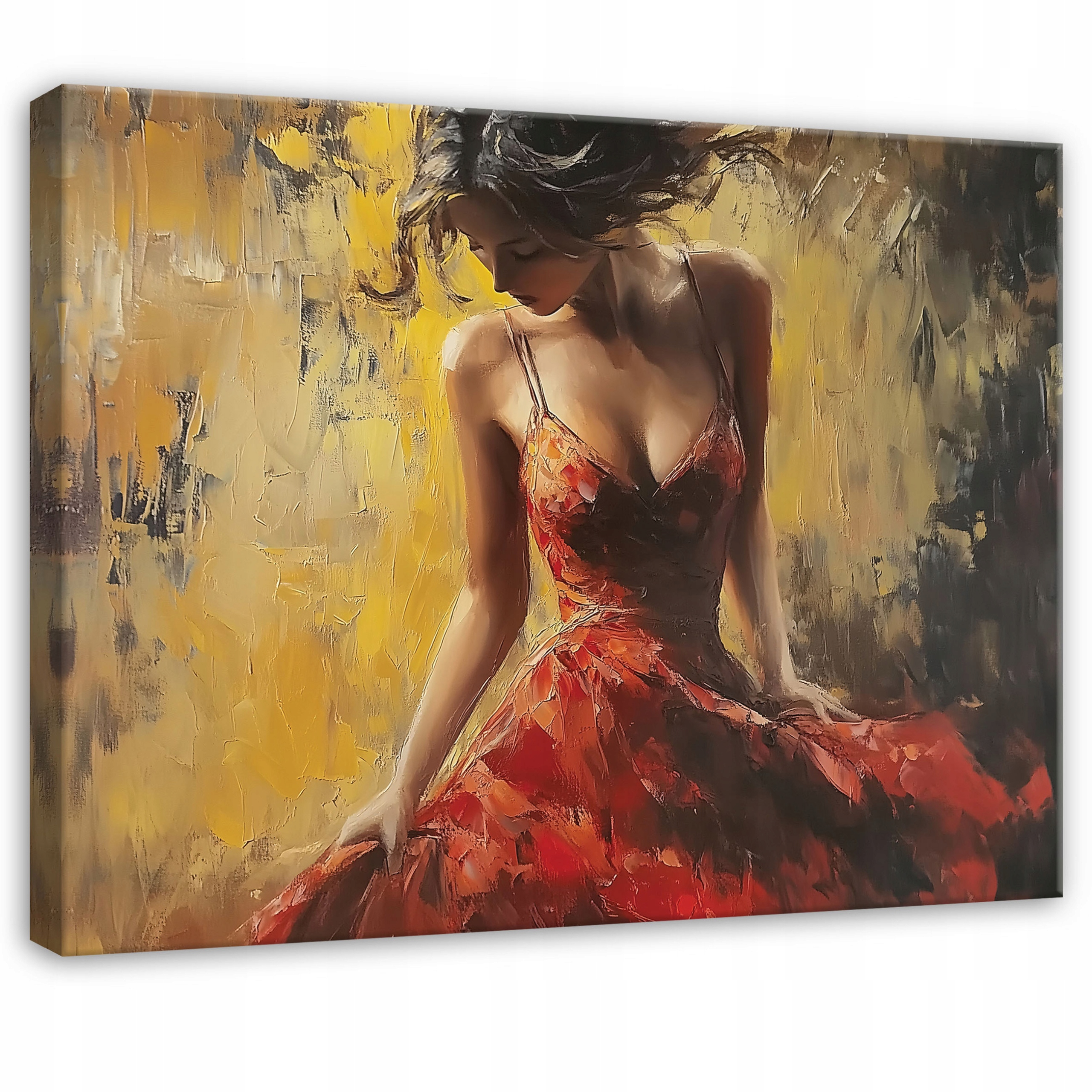 Obraz Žena Pop Art Umění Do Ložnice Obýváku Kuchyně Na Plátně 100x70