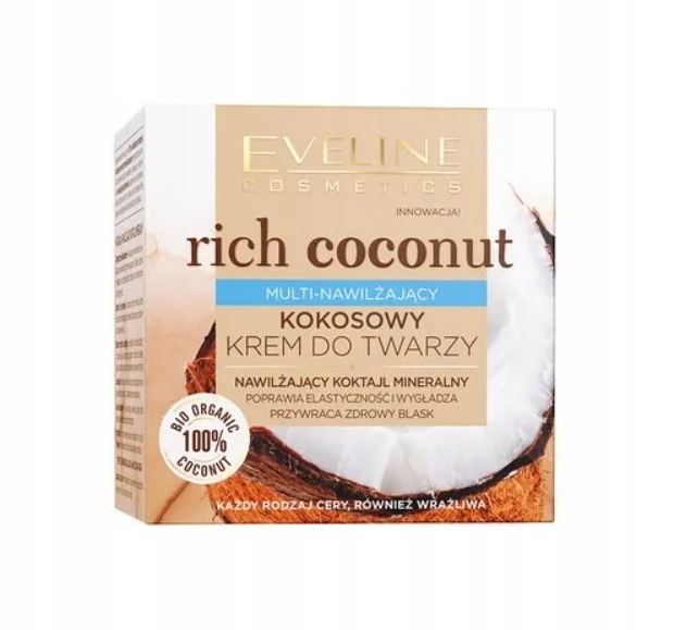 

Eveline Rich Coconut Multi Krem do Twarzy 50ml