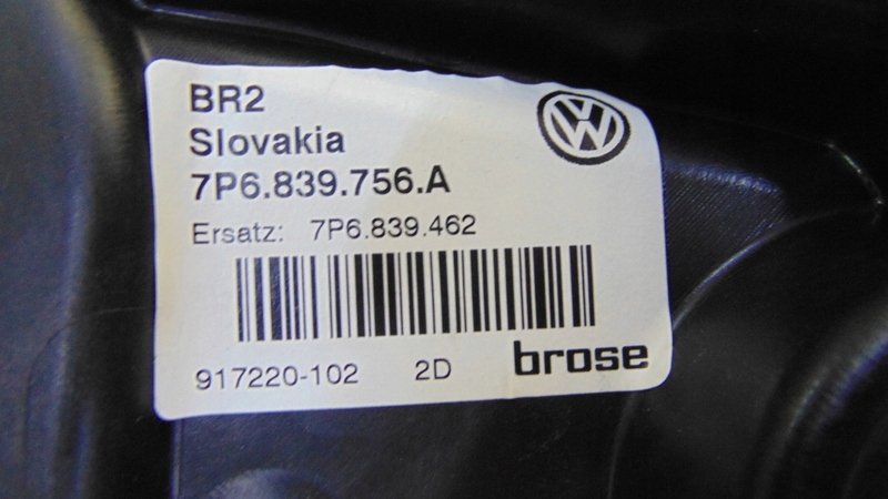 window regulator right rear part VW TOUAREG II 7P 10-17R