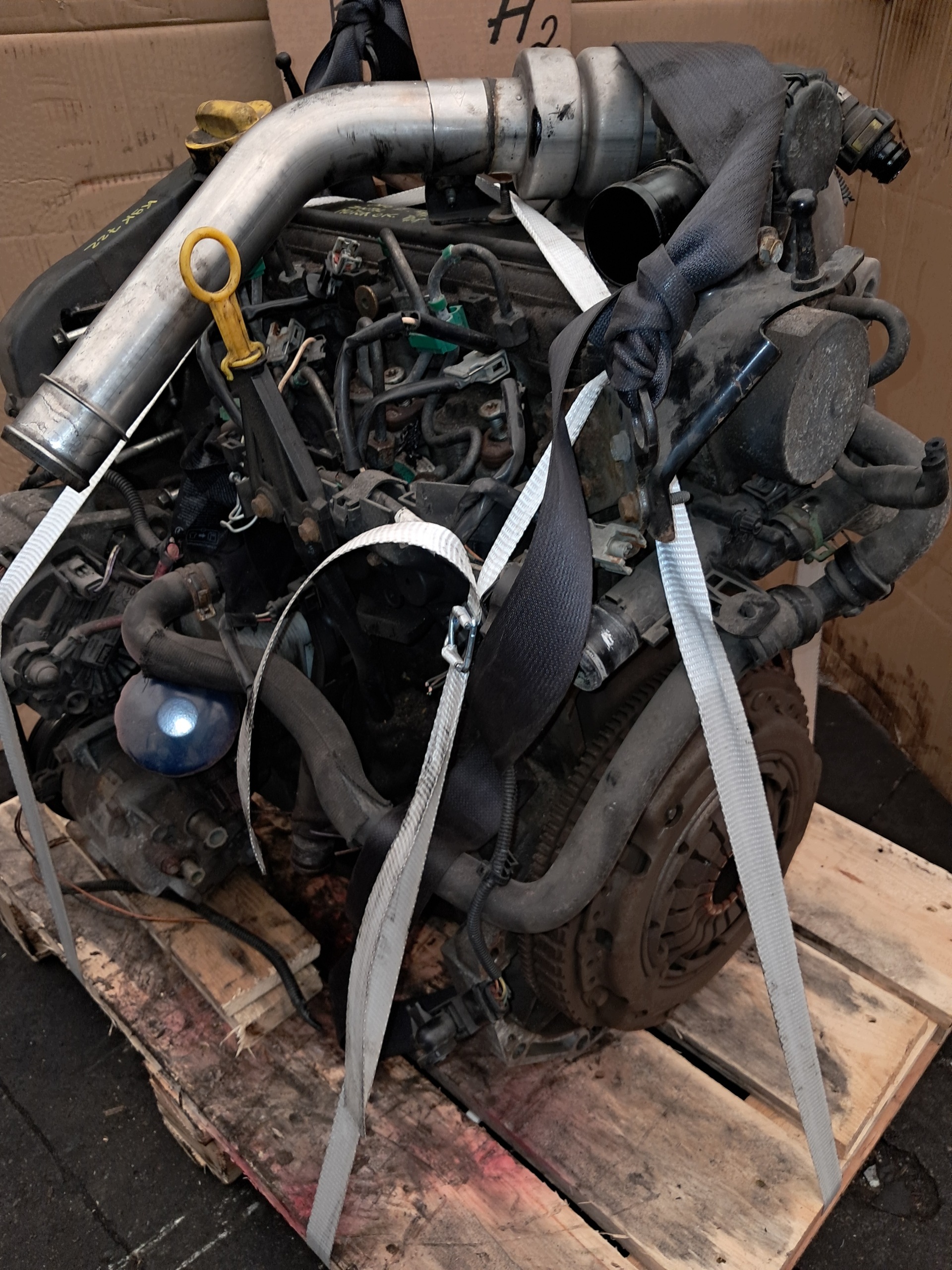 engine 1.5DCI K9K722 complete RENAULT MEGANE II SCENIC PEWNIAK
