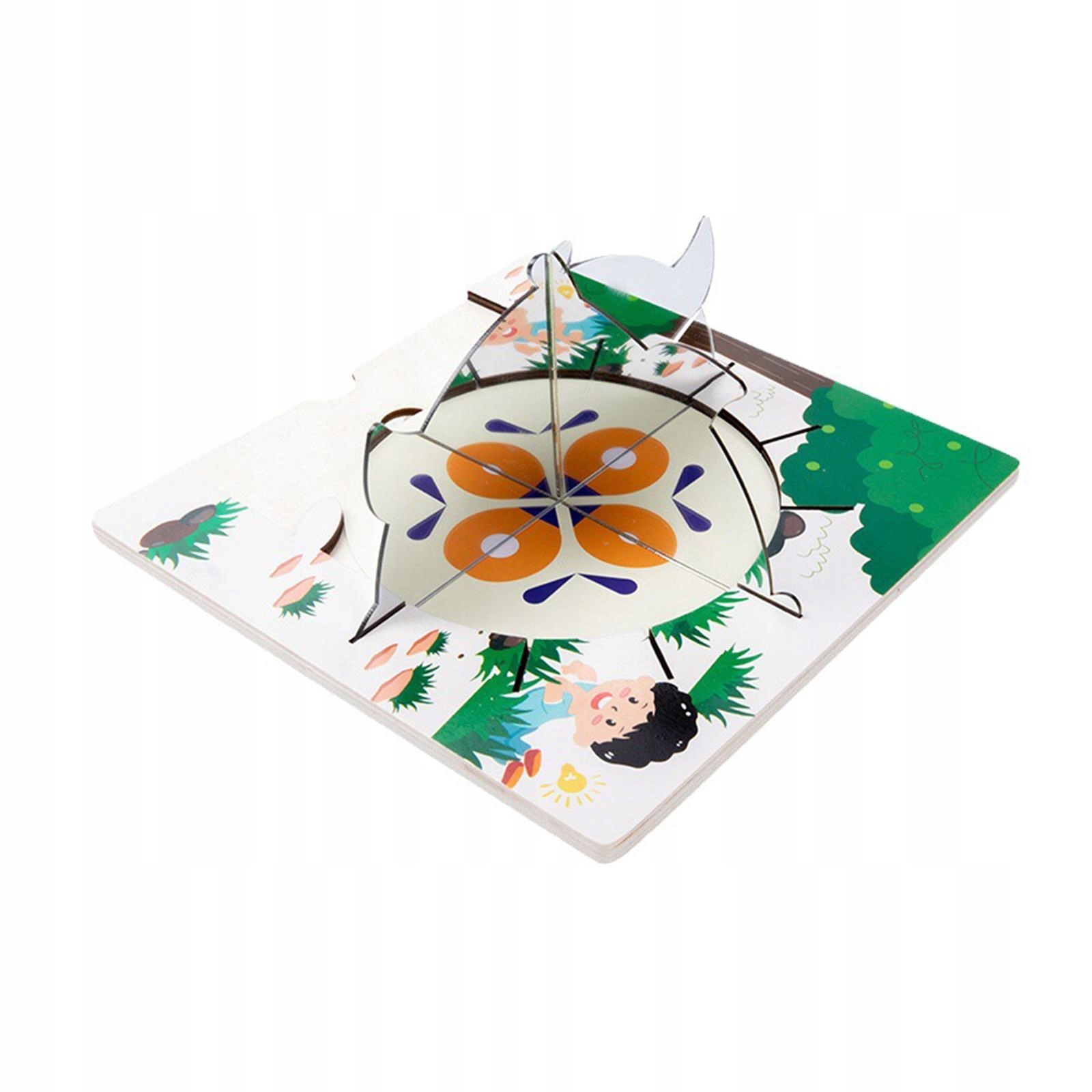 Puzzle z lustrem i kalejdoskopem,