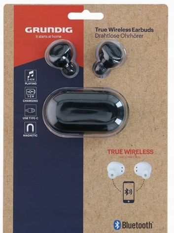 88. Sluchátka GRUNDIG/Nabíjecí stanice/černá