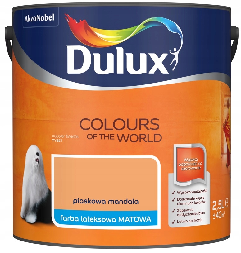 

Farba Dulux Świata- piaskowa mandala, 2.5l