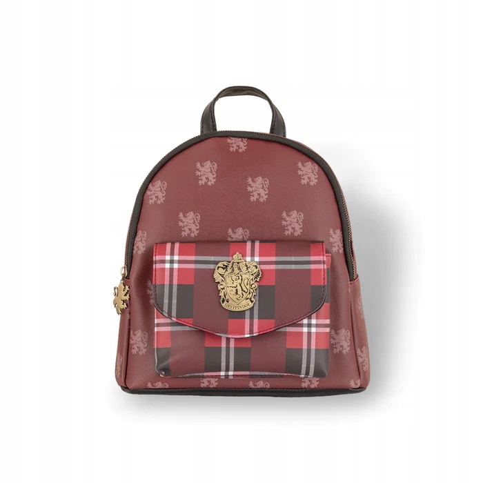 Harry Potter Gryffindor Mini batoh s kostkovaným vzorem "25x25 cm