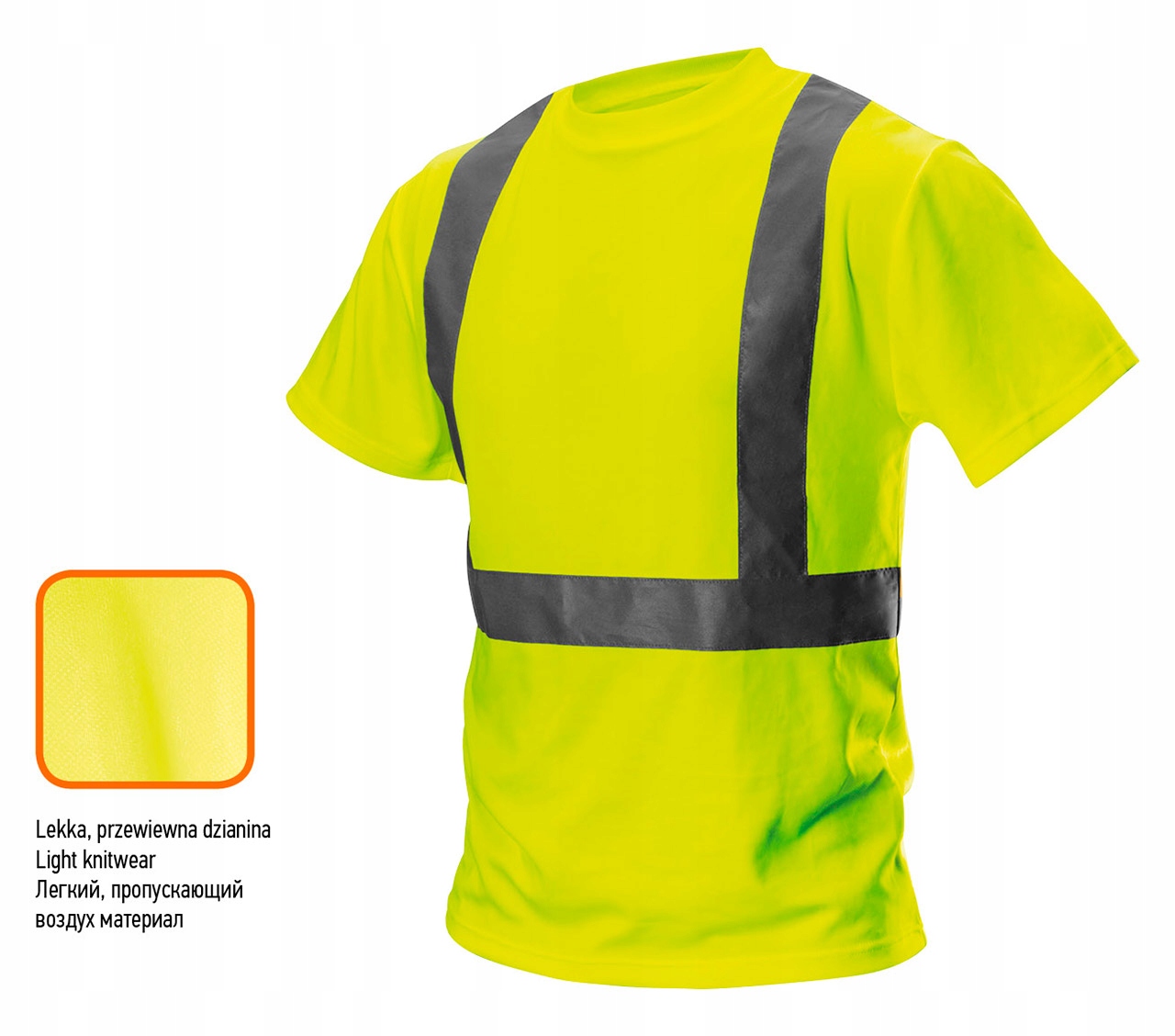 NEO TOOLS T-SHIRT OSTRZEGAWCZY, ZOLTY, ROZMIAR S 8 Marka Neo Tools