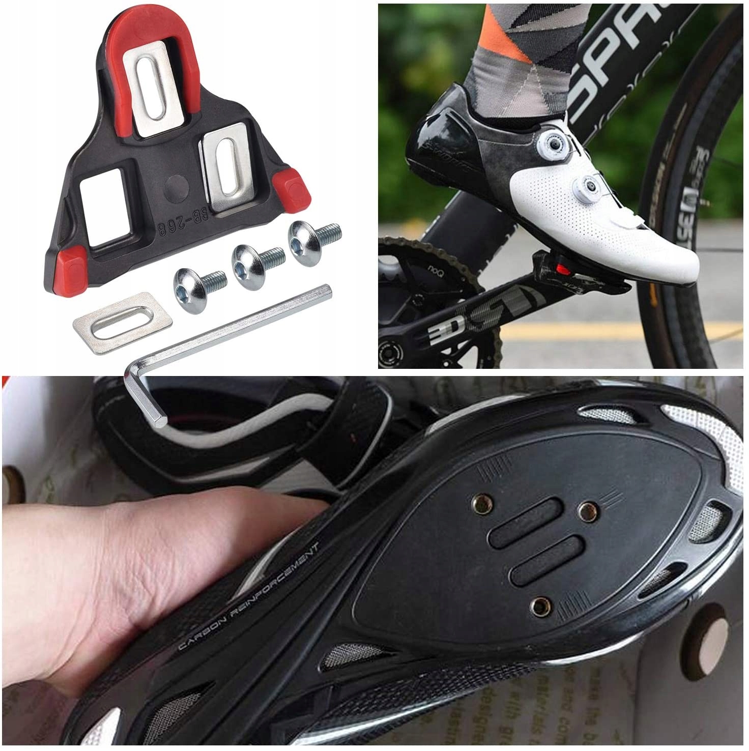 Bloki zatrzaski rowerowe 9 stopni Model 9 stopni