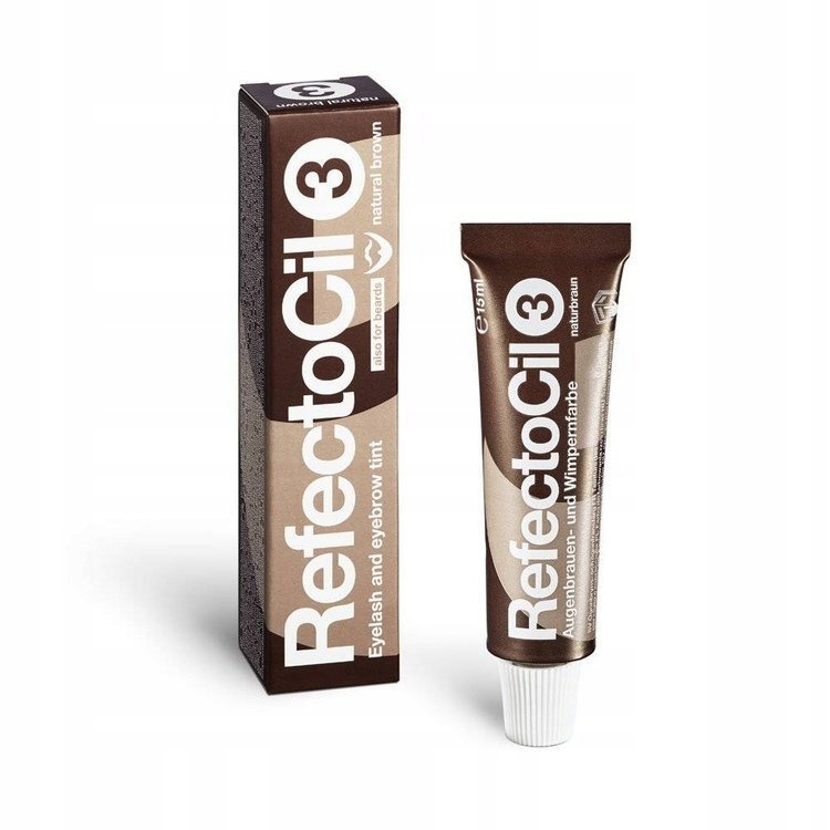 

RefectoCil 3 brązowa henna do brwi i rzęs