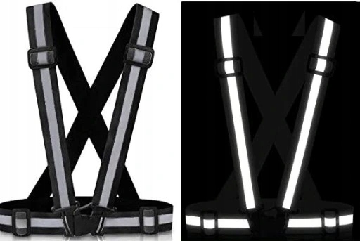 SZELKI ODBLASKOWE ROWER MOTOR KAMIZELKA ODBLASKOWA Marka inna