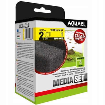 

Aquael Media Set Versamax FZN-1 Wkład Gąbkowy 2SZT