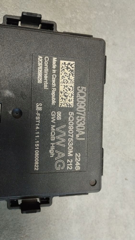 Volkswagen Golf VII module Gateway 5Q0907530AJ