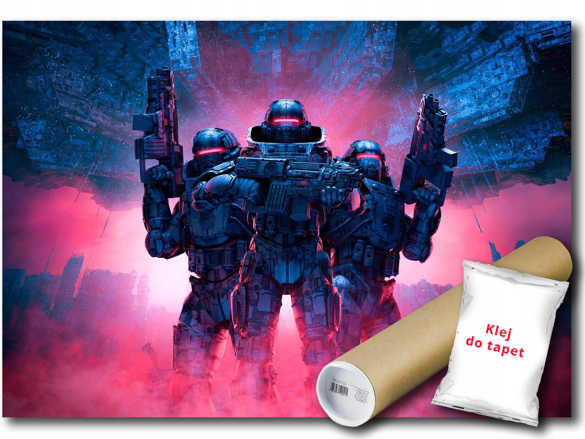 Vinylová Fototapeta Sf Robot Gaming 208x146