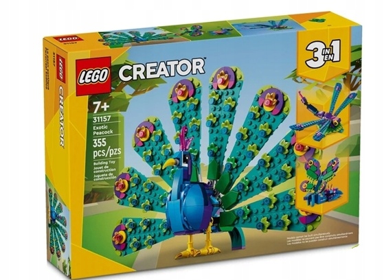 Lego 31157 Creator 3v1 Exotický páv