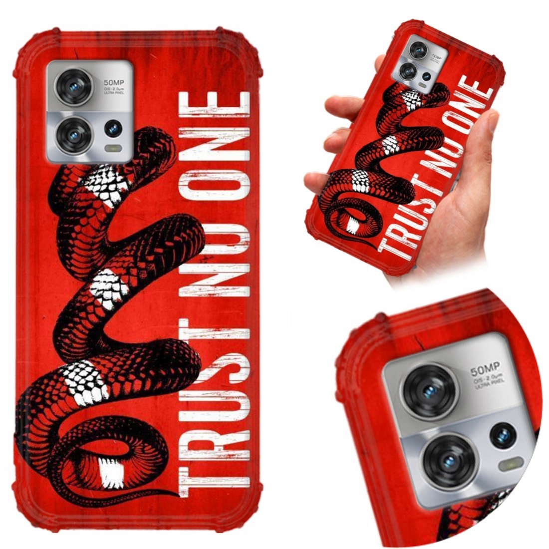 pouzdro Anti-shock pro Motorola Edge 30 Fusion Pro Mládež Hudba Módní vzory