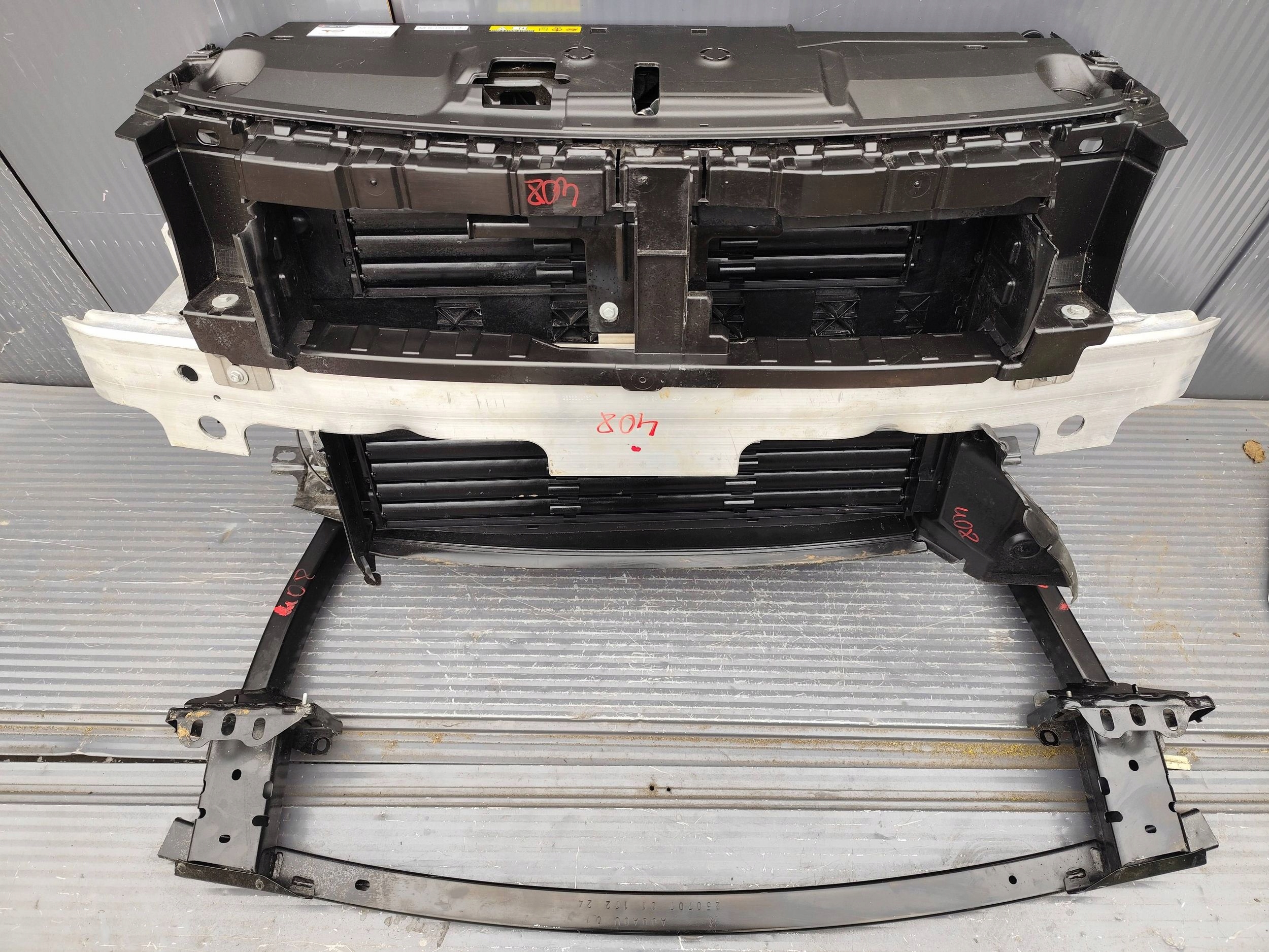 PEUGEOT 408 P54 support panel for radiators radiator KOMPLET DEMONTAZ