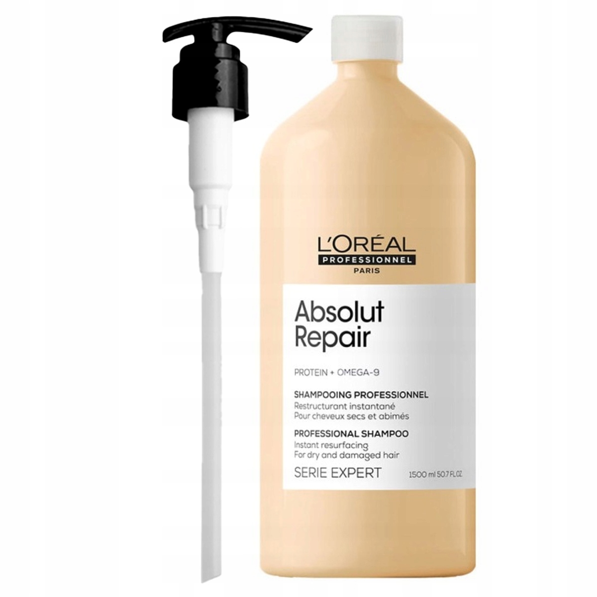 L'Oréal Absolut Repair regenerační šampon na vlasy 1500 ml pumpička