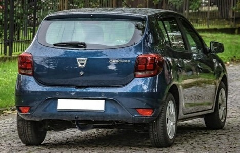 SOLIDNY 1200KG HAK HOLOWNICZY+DACIA SANDERO 2013-2020 II 2 HB HATCHBACK 5d Nacisk na kulę 75 kg