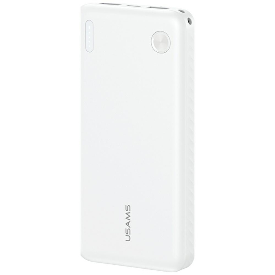 Powerbank Usams PB83 2xUSB-A 1xUSB-C 10000mAh biały