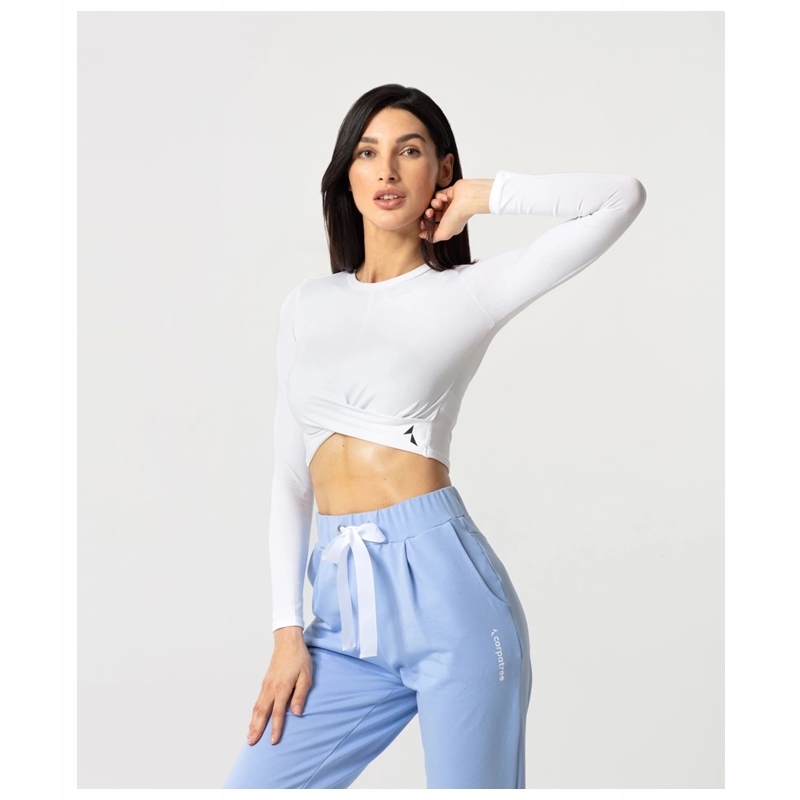 CARPATREE LONGSLEEVE TOP GAIA WHITE BIAŁY S Marka Carpatree