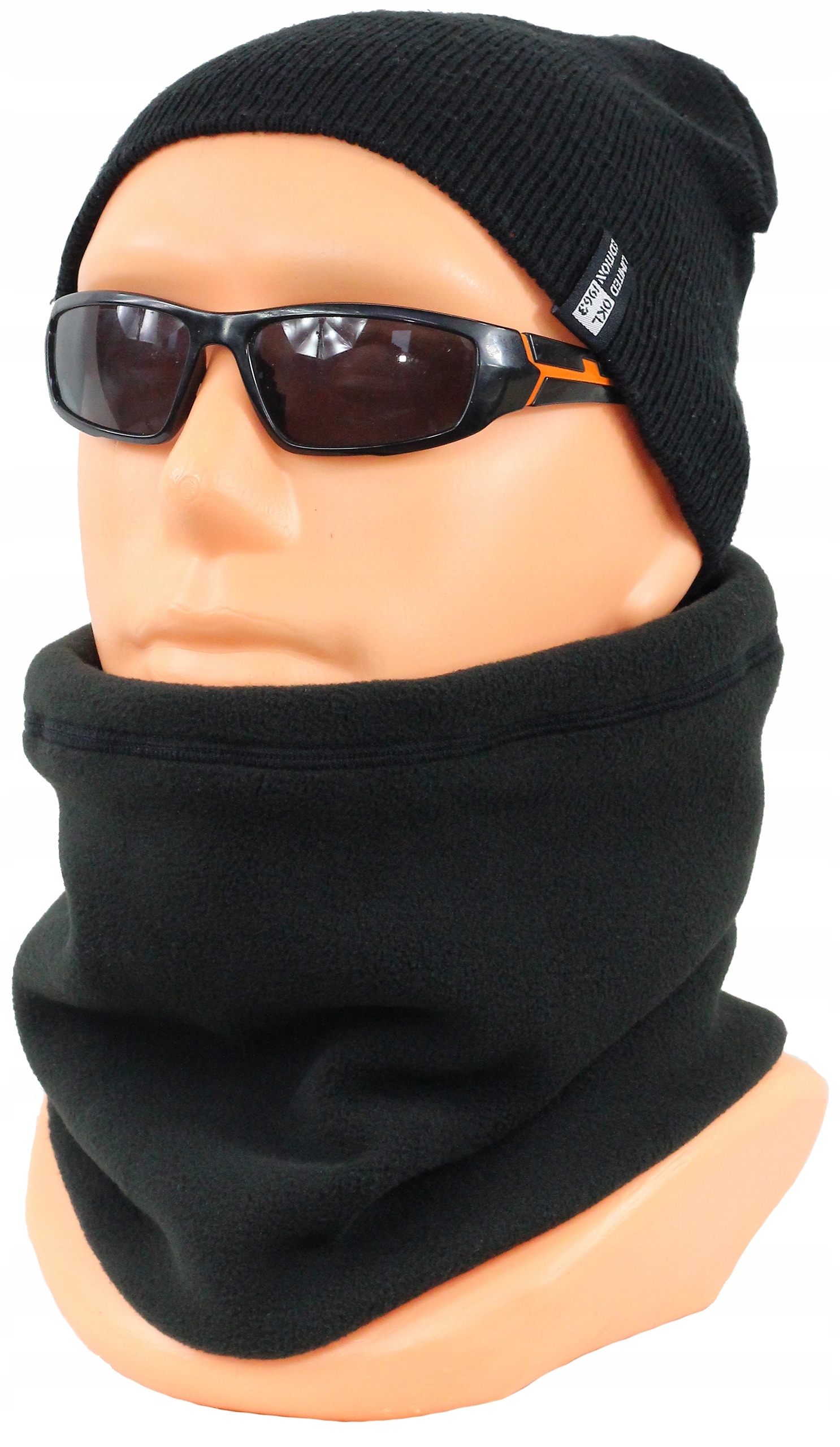 

Gruby Ciepły Komin tuba golf Unisex Podwójny Polar