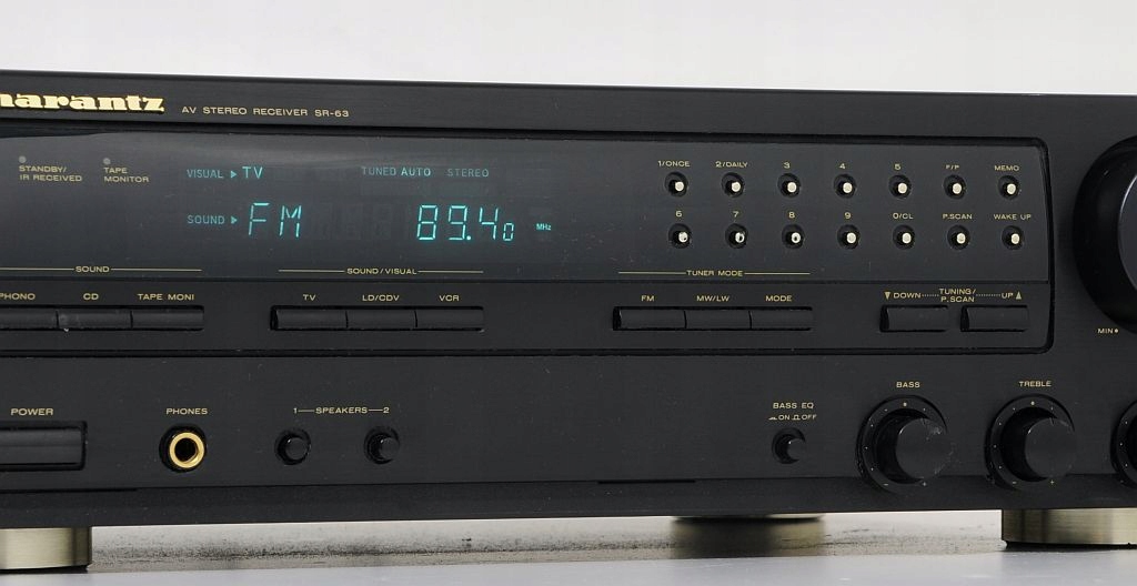 MARANTZ SR-63 MARKOWY AMPLITUNER STEREO ! Model SR-63