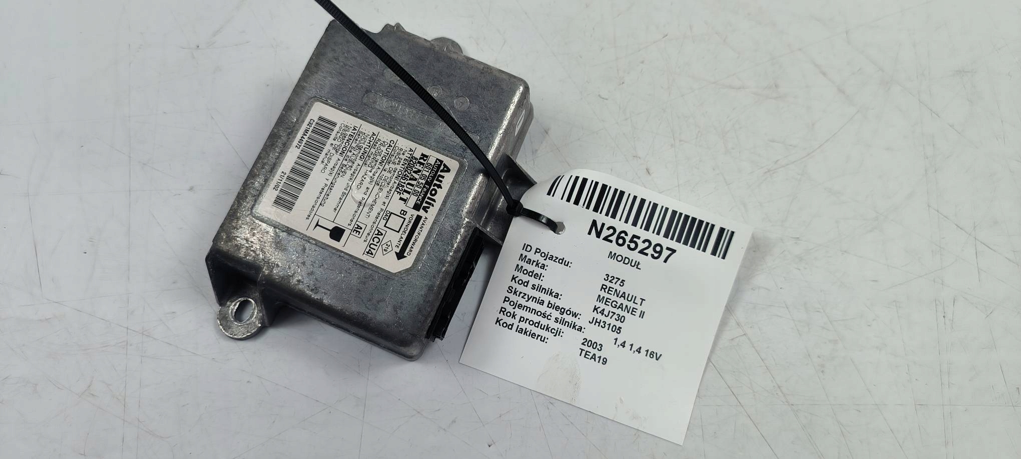 module 8200246182F RENAULT MEGANE II