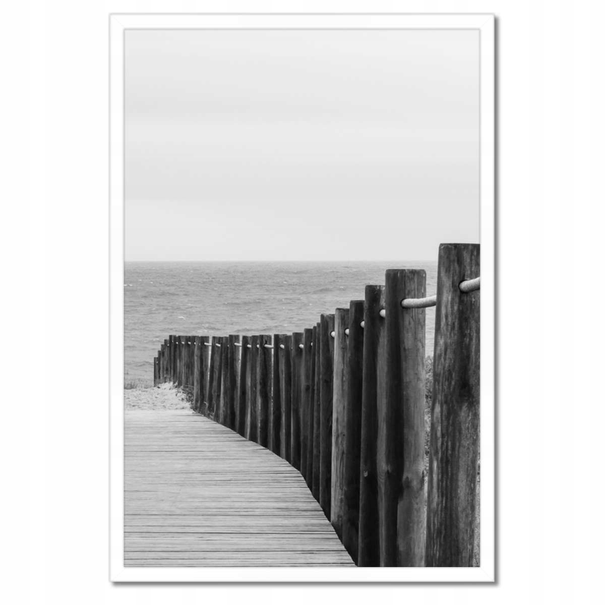 Plakáty v rámu 40x60 Promenáda blízko břehu