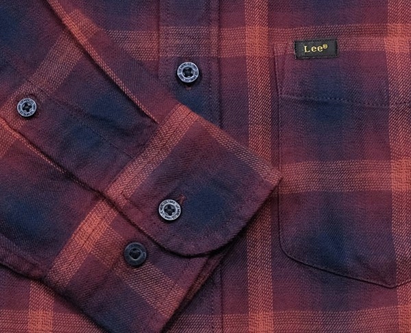 LEE KOSZULA REGULAR FIT kratka redrum XXL Marka Lee