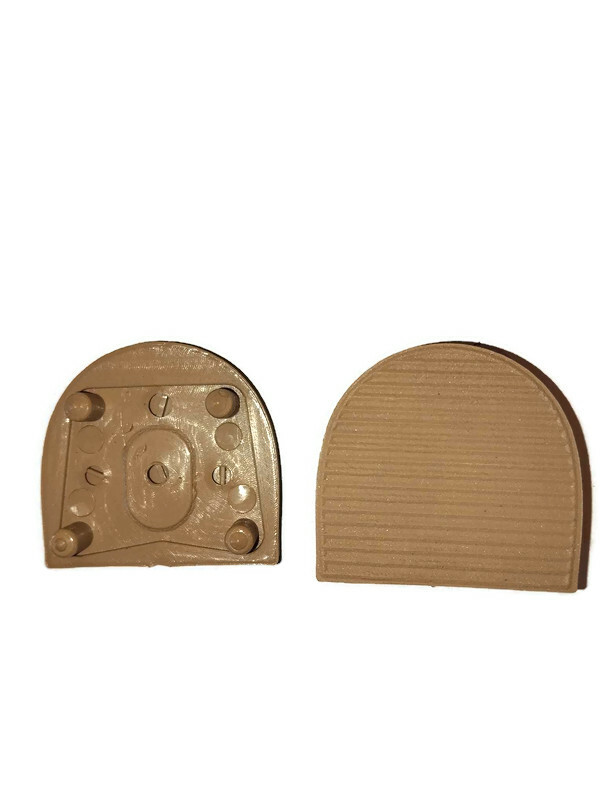 FLEKI FLECZKI znajdż potrzebny flek !!! 4 bolczyki 42x39 J.beż 7136