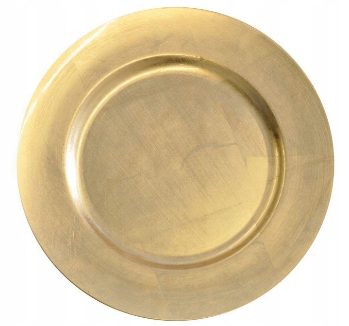 

Talerz podtalerz złoty 33cm