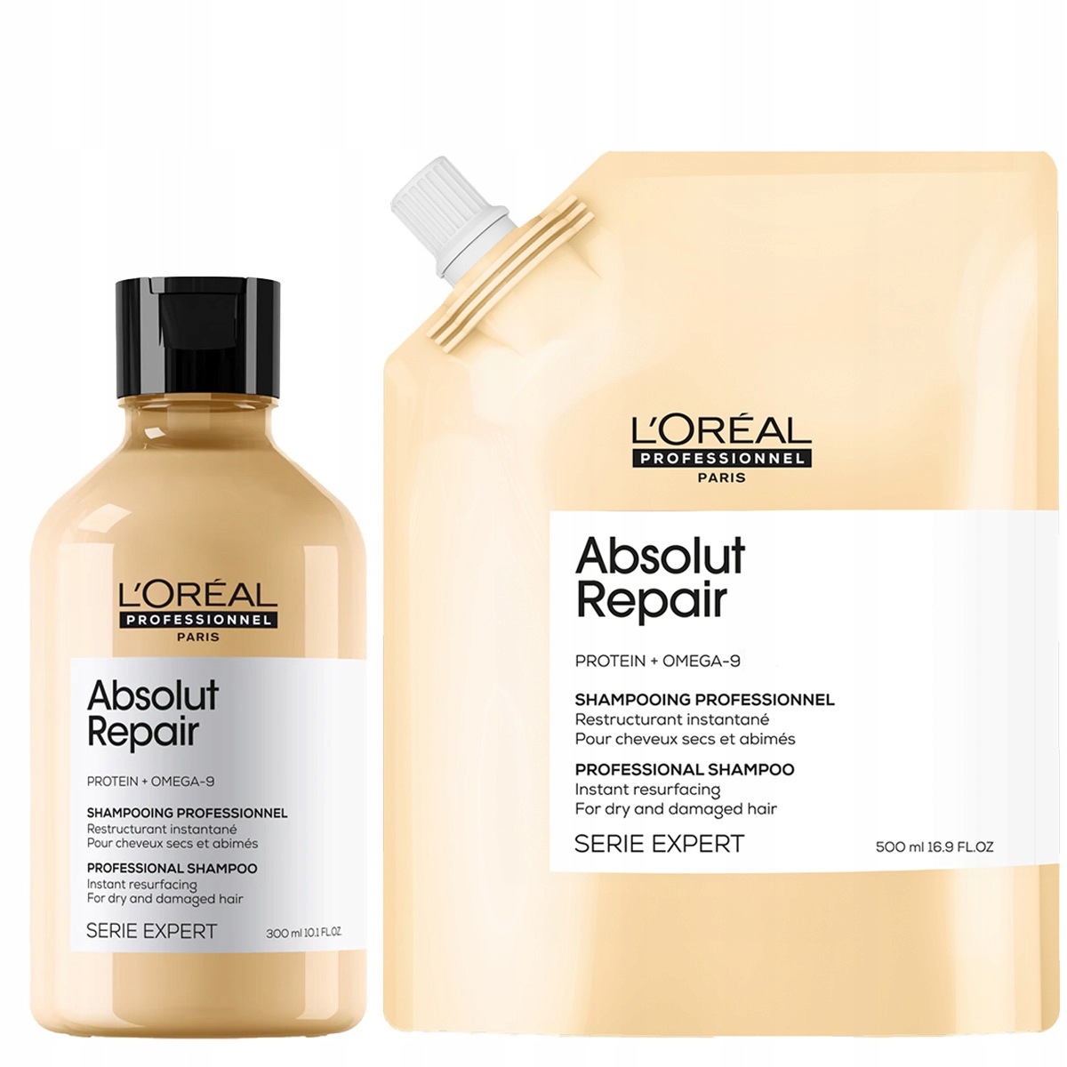 L'Oréal Professionnel Absolut Repair šampon 300 a doplňkové balení