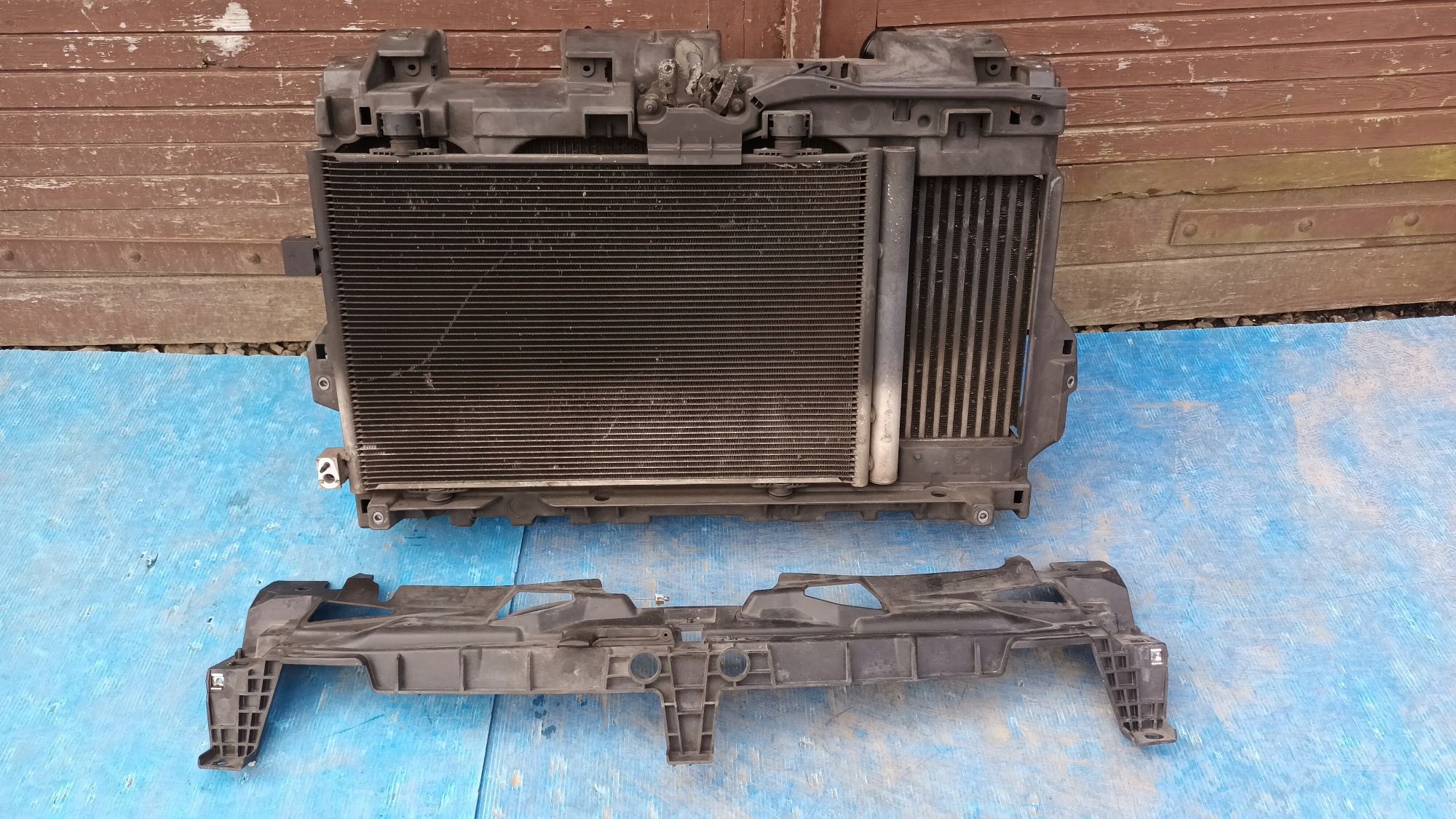 support panel for radiators radiator PEUGEOT 508 RXH 10-> HYB