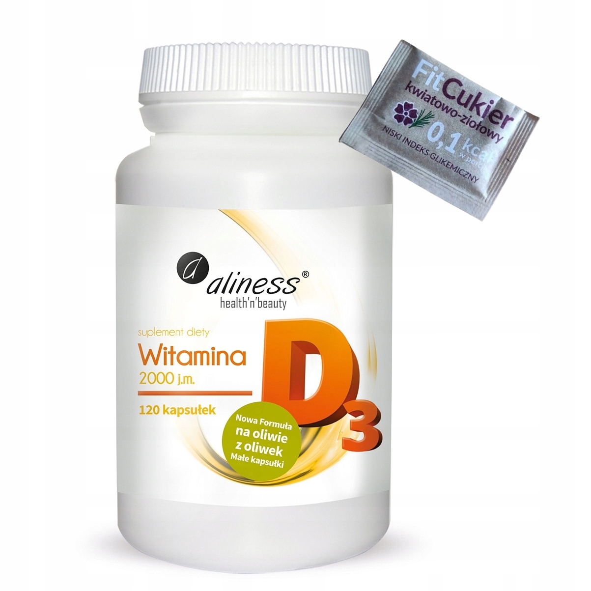 ALINESS WITAMINA D3 2000jm KOŚCI STAWY 120kaps