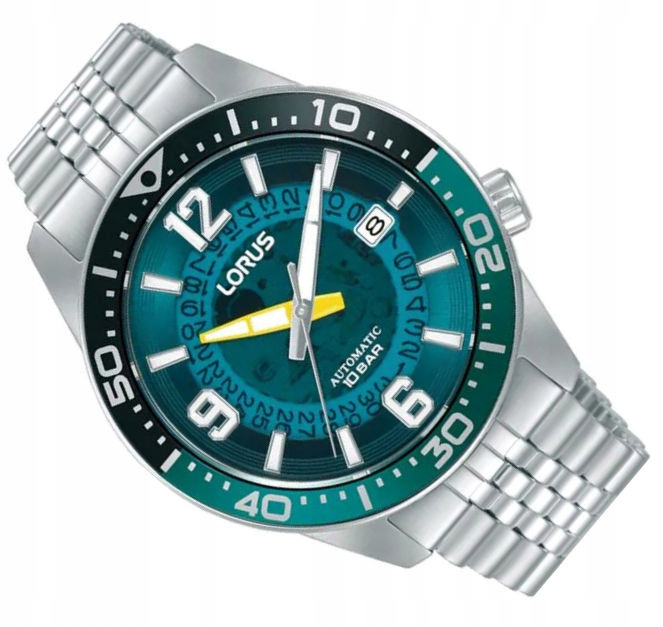 Pánské Automatické Hodinky Lorus Diver Skeleton Na Náramku RU417AX9