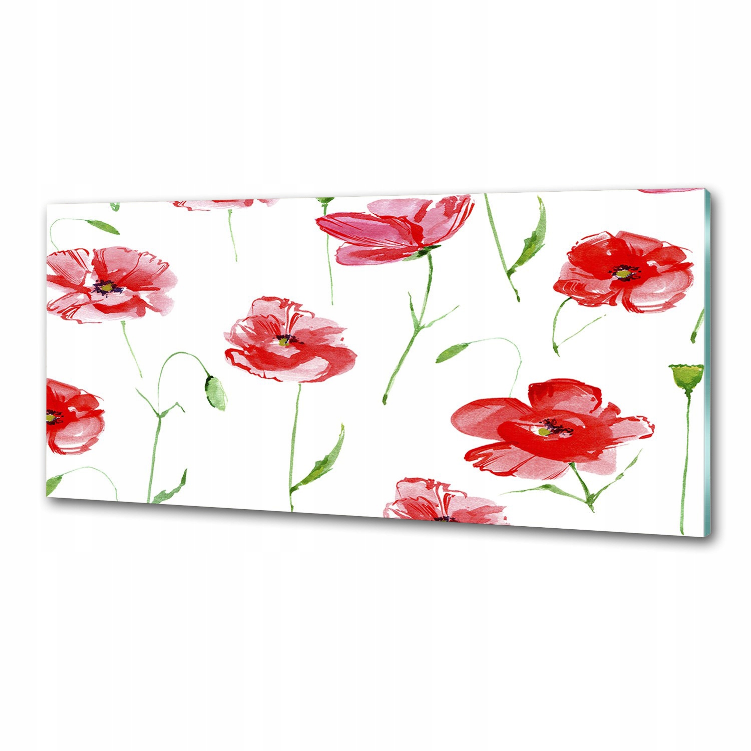 Sklenený panel do kuchyne Maki 125 x 50 cm Lepidlo