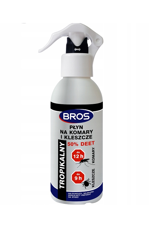 

Płyn Na Komary Kleszcze Deet 50% Bros 130ml
