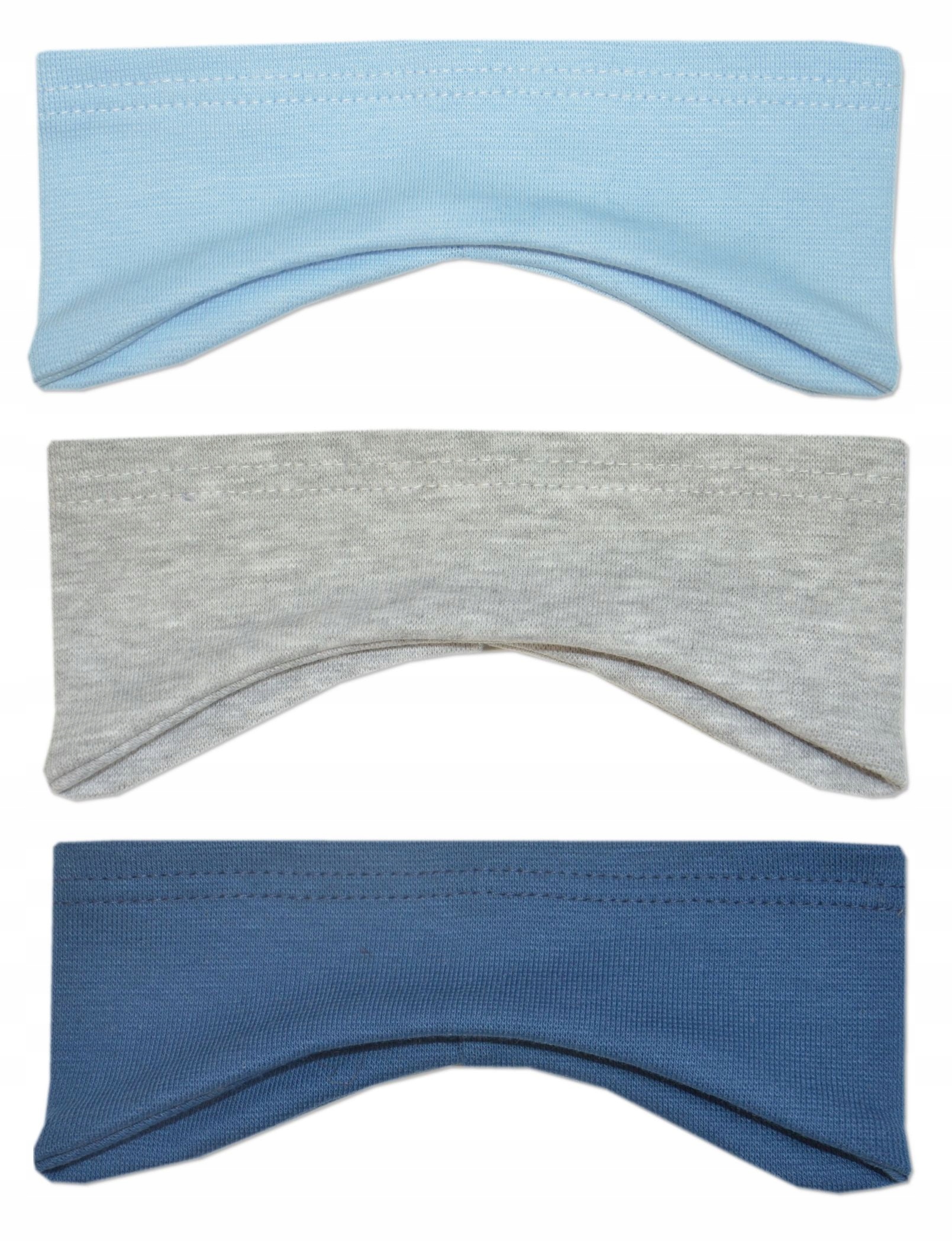 

zestaw 3 opasek noworodek wcześniak 30-35cm