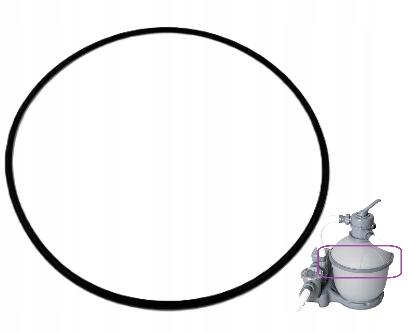 Těsnění nádrže pískové Pumpy 58199 Bestway pro nádobu na písek