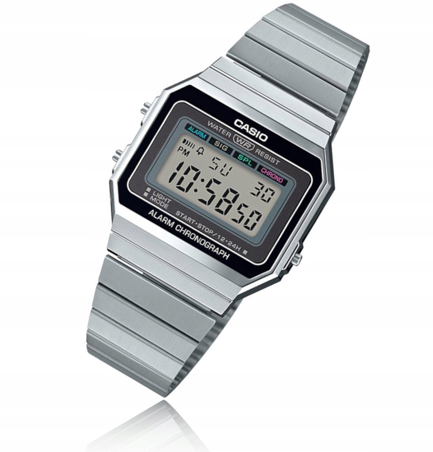 Hodinky Casio Vintage na náramku A700WE retro Box Gravírování bonus