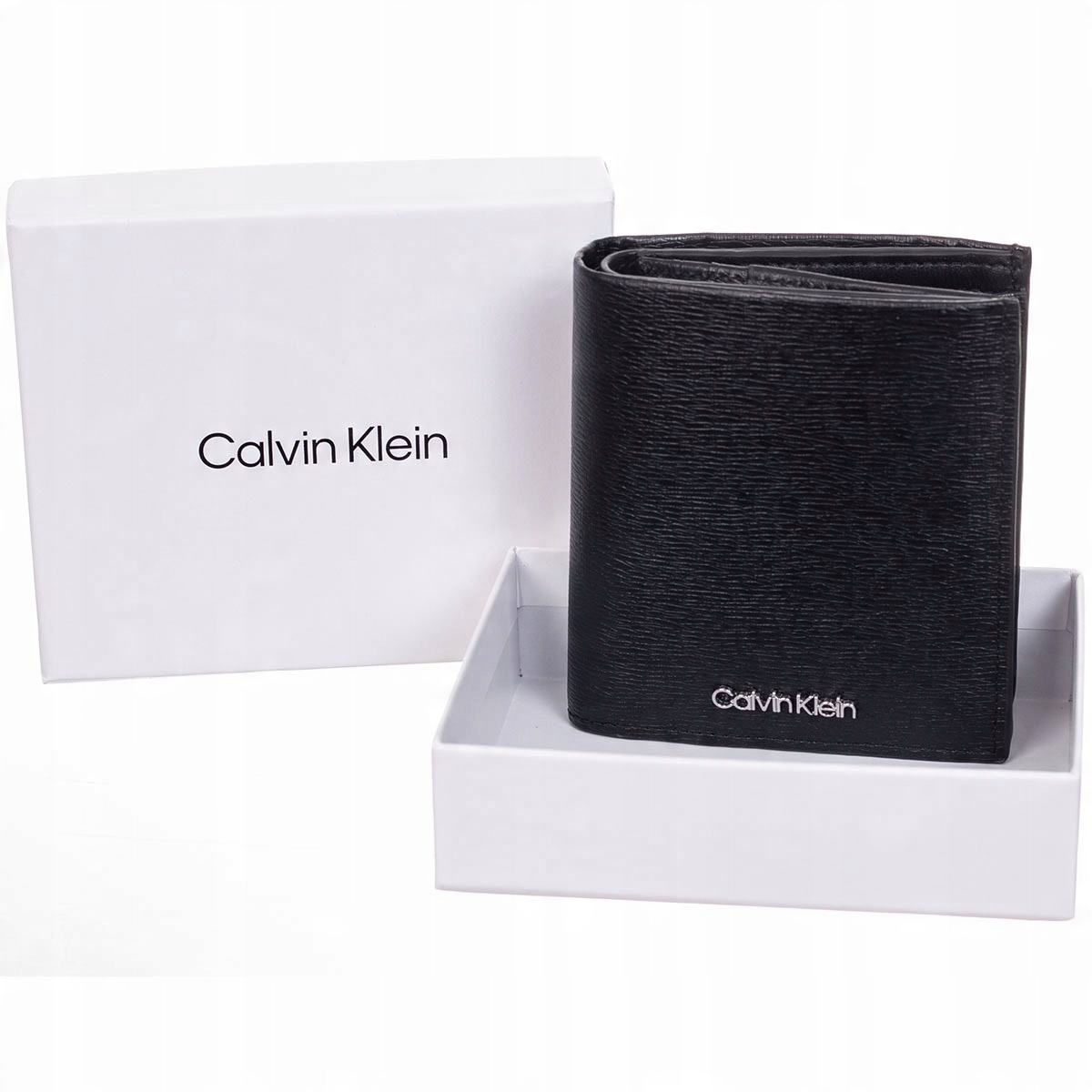 

Calvin Klein Bezpieczny Portfel Męski W/coin Black