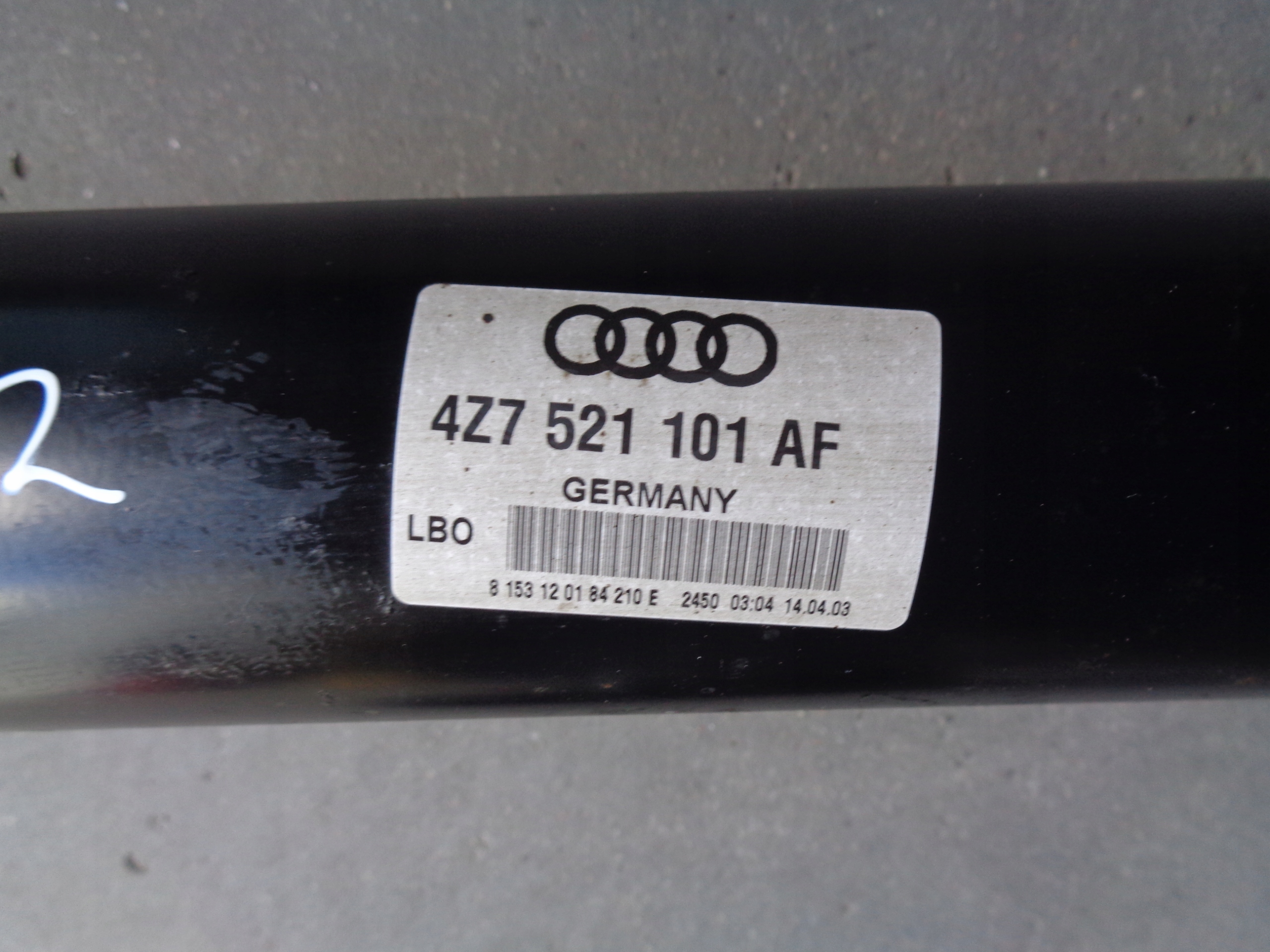 cardan BAS 4.2 AUDI A6 C5 ALLROAD
