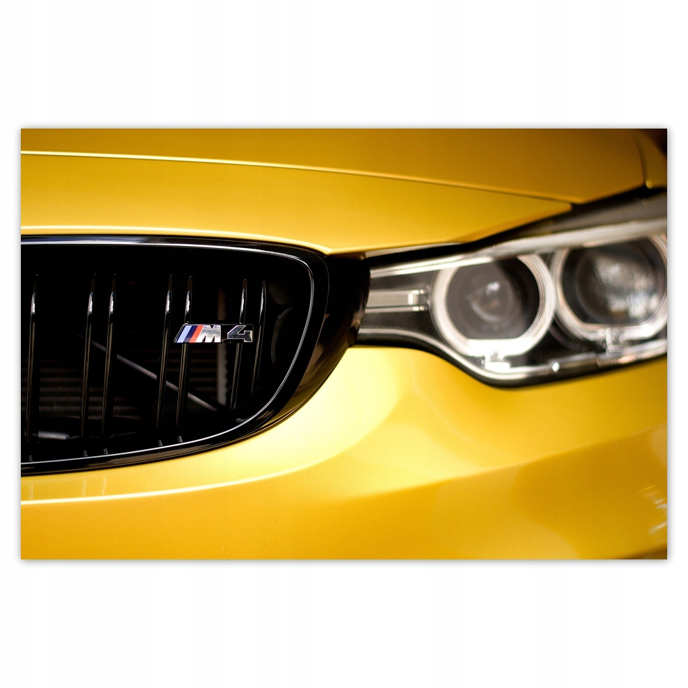 

Plakaty 93x62 Żółte Bmw