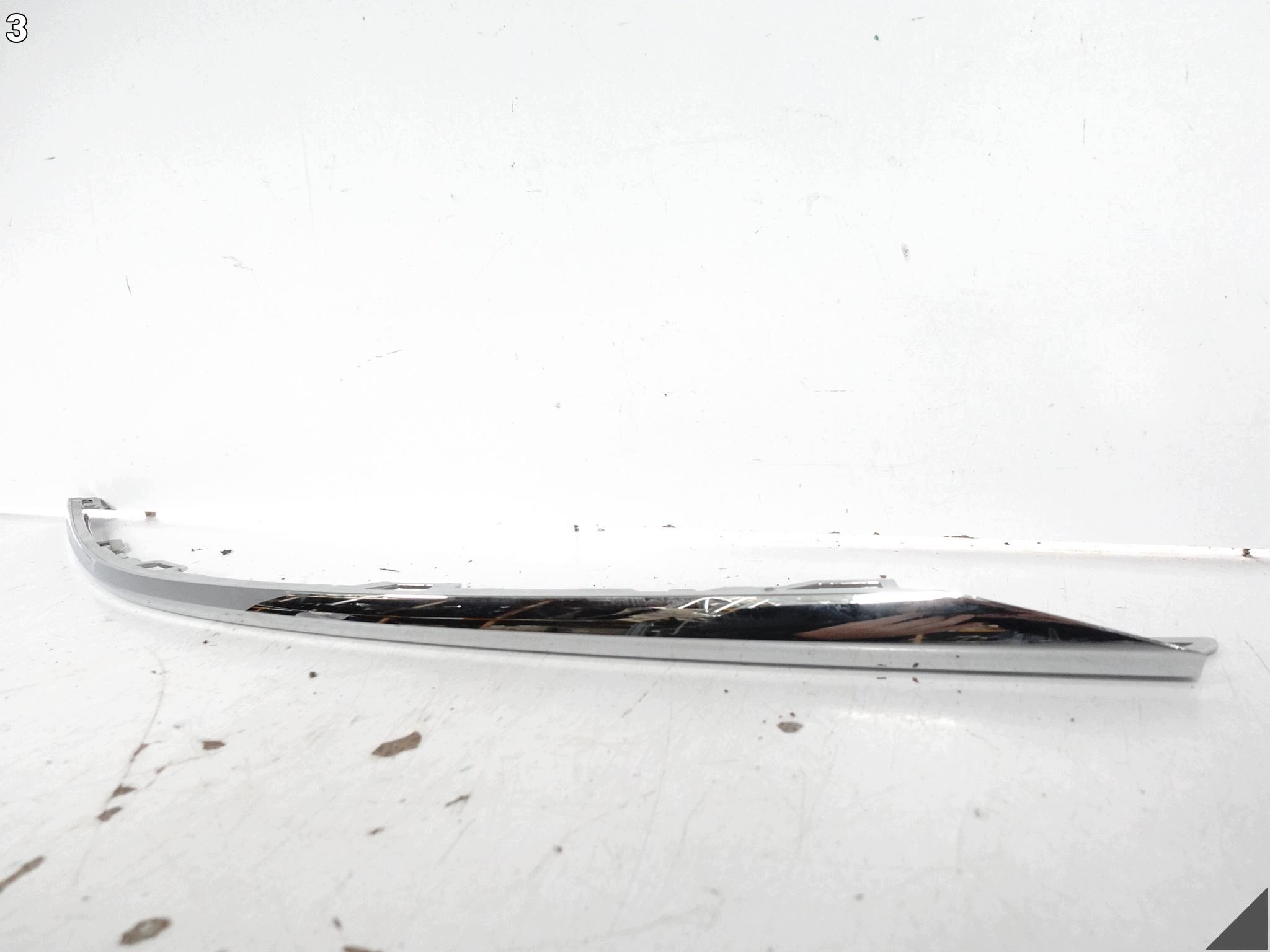 SKODA OCTAVIA IV 4 5E3 LIFT 24- decorative trim CHROM W bumper left front