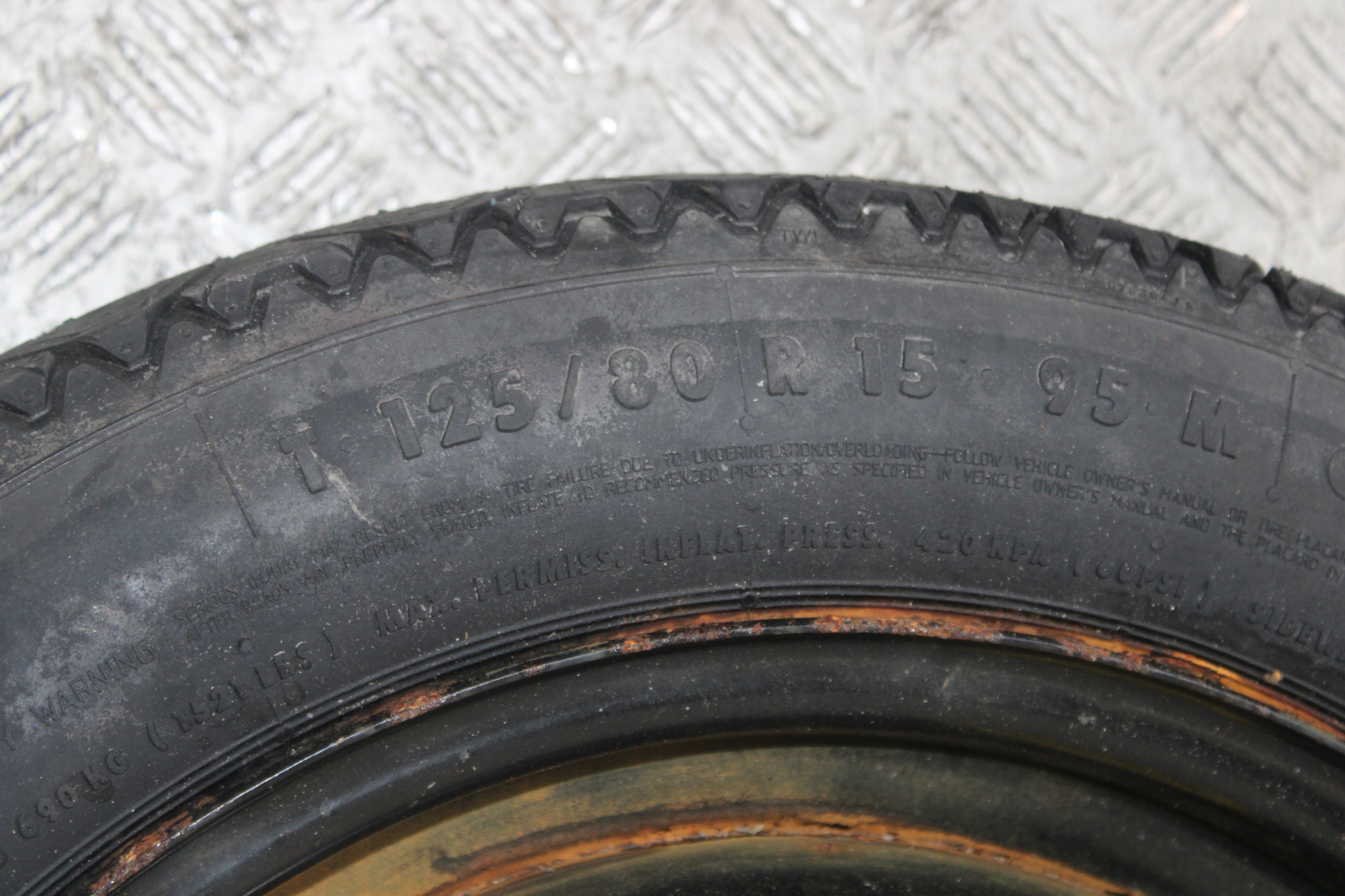 wheel spare spare R15 FORD B-MAX